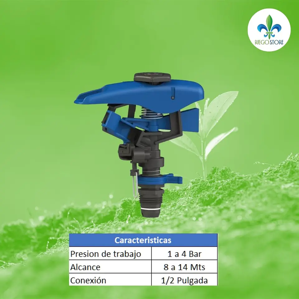 Aspersor de Impacto Pro Plastico, PC 1/2