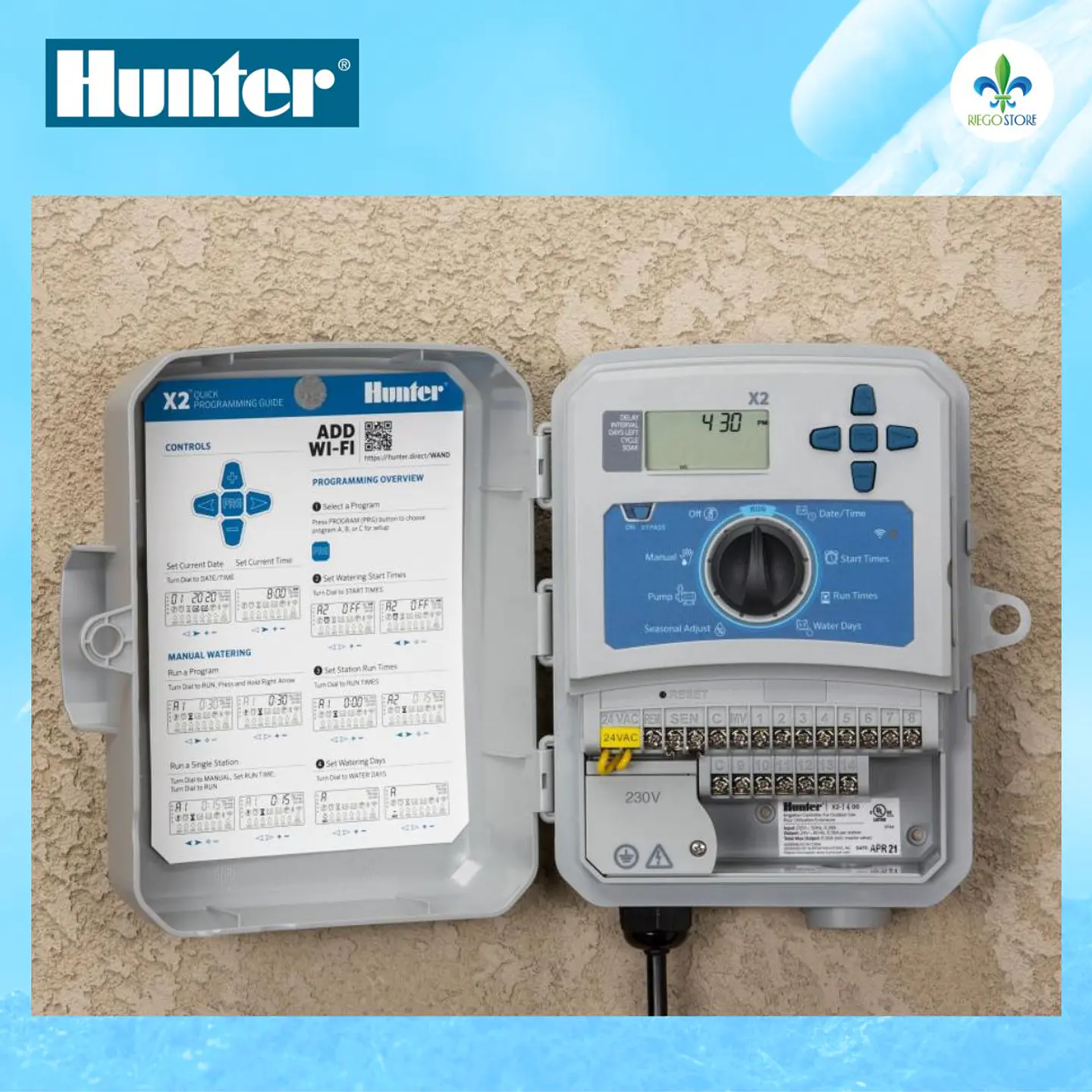 Programador Hunter X2 6 Est. WiFi Opc. 2
