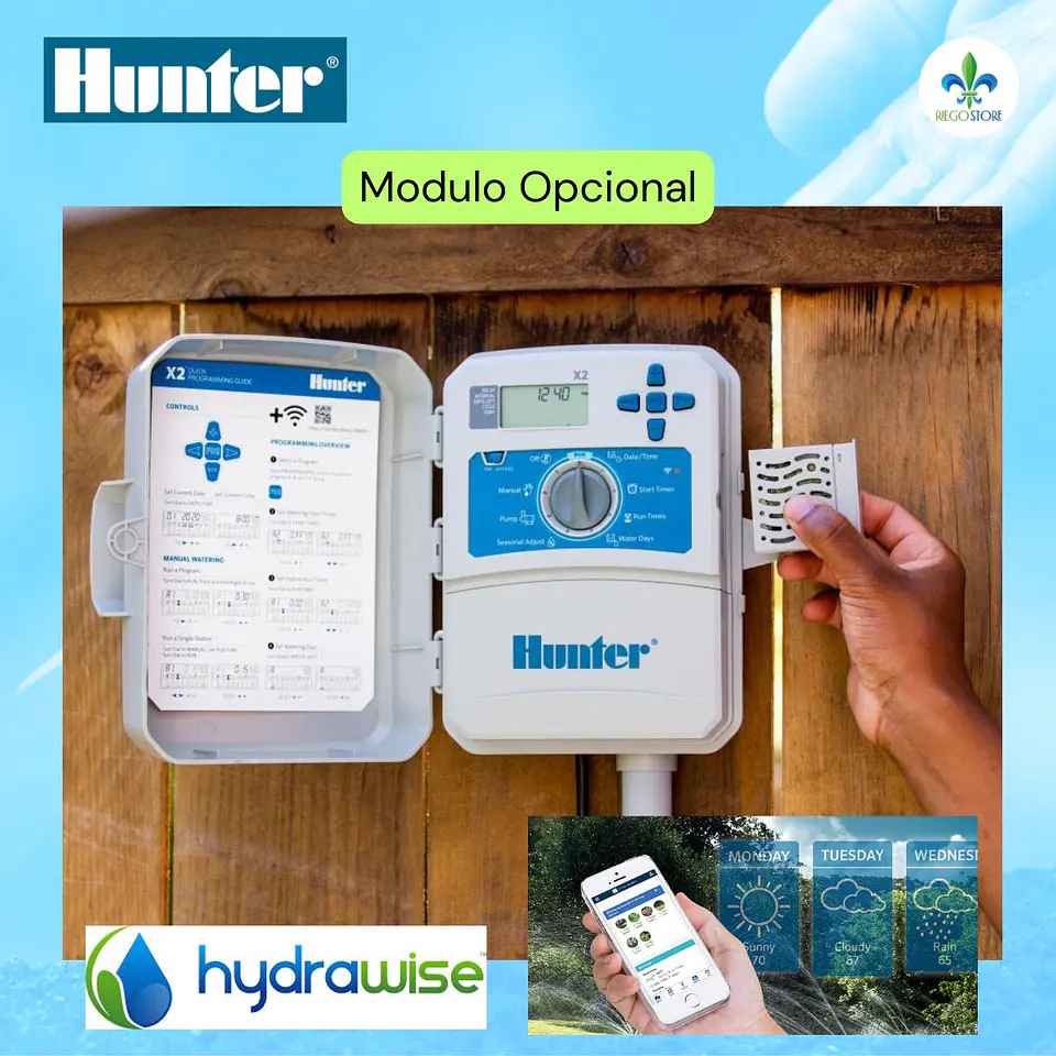 Programador Hunter X2 6 Est. WiFi Opc. 4