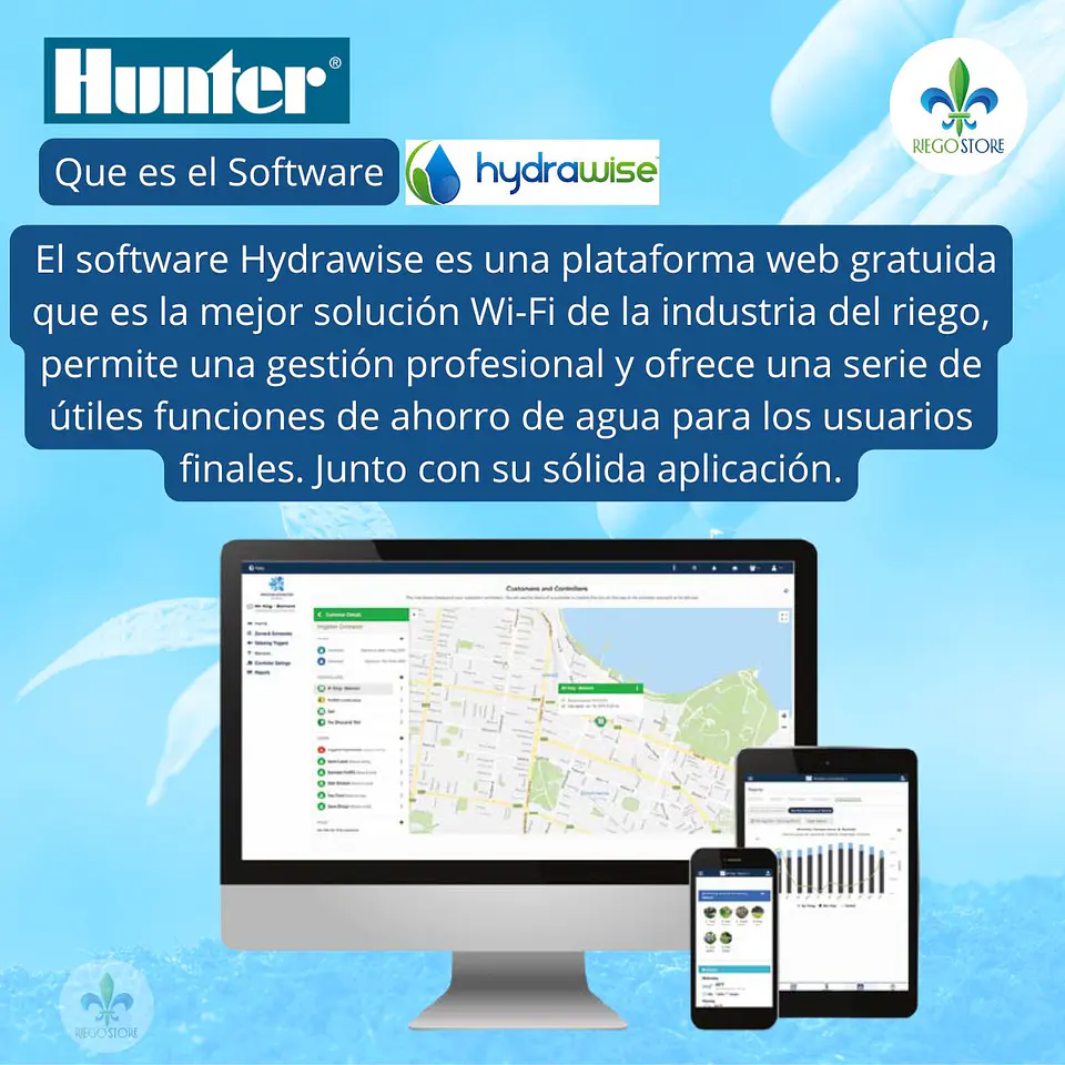 Programador Hunter X2 6 Est. WiFi Opc. 6