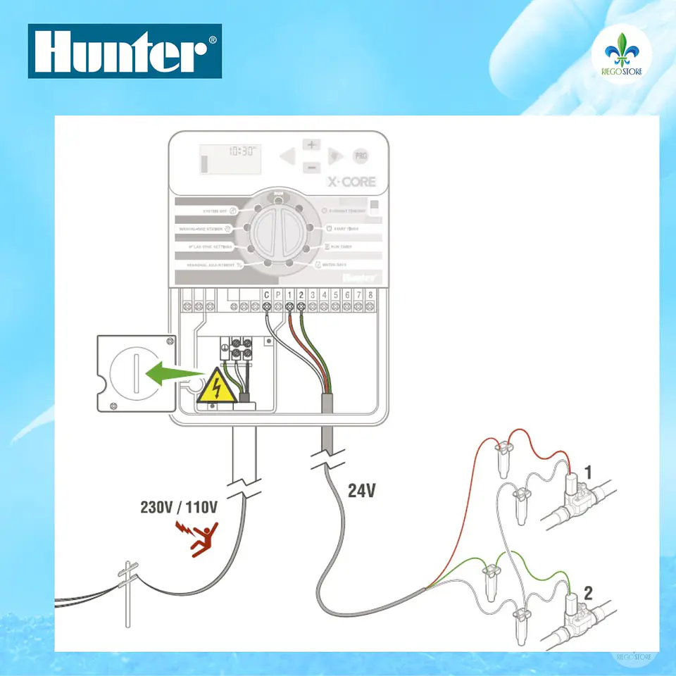 Programador Hunter X-Core 6 Est. Exterior 7