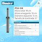 Cuerpo pop up PSU04con BQ 17A R: 5,2 m - Hunter - Miniatura 3