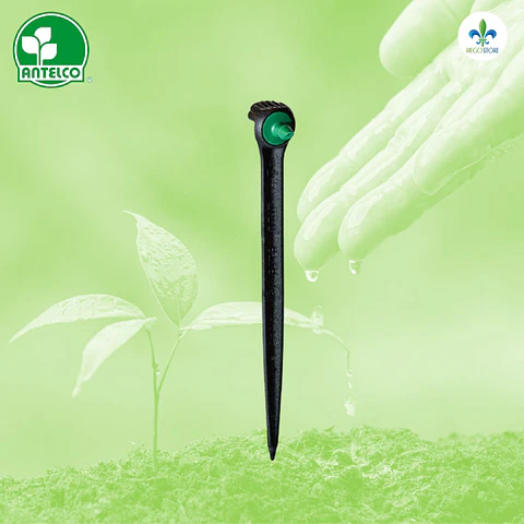 Gotero Estaca Asta Drip PC 8 l/h Verde - Antelco