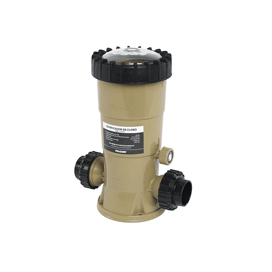 Clorador En Linea para Cloro Pastillas 2,5 Kilos - Vulcano