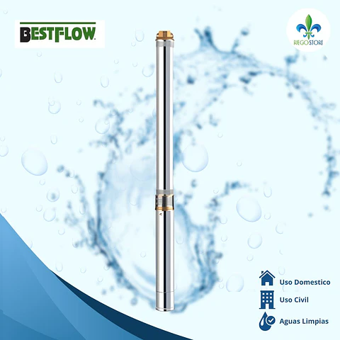 Bomba  Pozo SUSE 3 2/27 1.0 hp 30 m cable - Bestflow