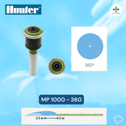Cuerpo PopUp Pro Spray Ultra 04 con MP 1000-360 - Hunter