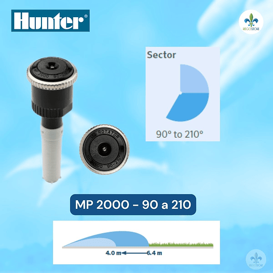 Cuerpo PopUp Pro Spray Ultra 04 con MP 2000-90 - Hunter