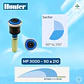 Cuerpo PopUp Pro Spray Ultra 04 con MP 3000-90 - Hunter - Miniatura 4
