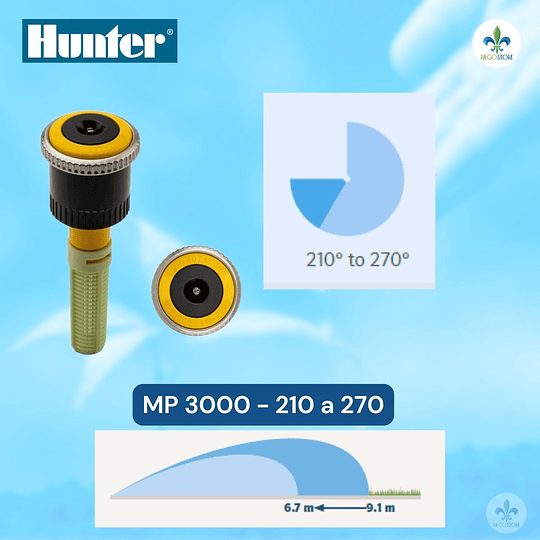 Cuerpo PopUp Pro Spray Ultra 04 con MP 3000-210 - Hunter