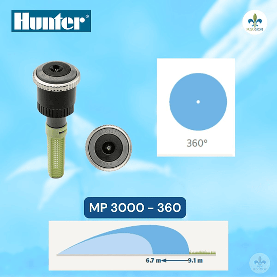 Cuerpo PopUp Pro Spray Ultra 04 con MP 3000-360 - Hunter