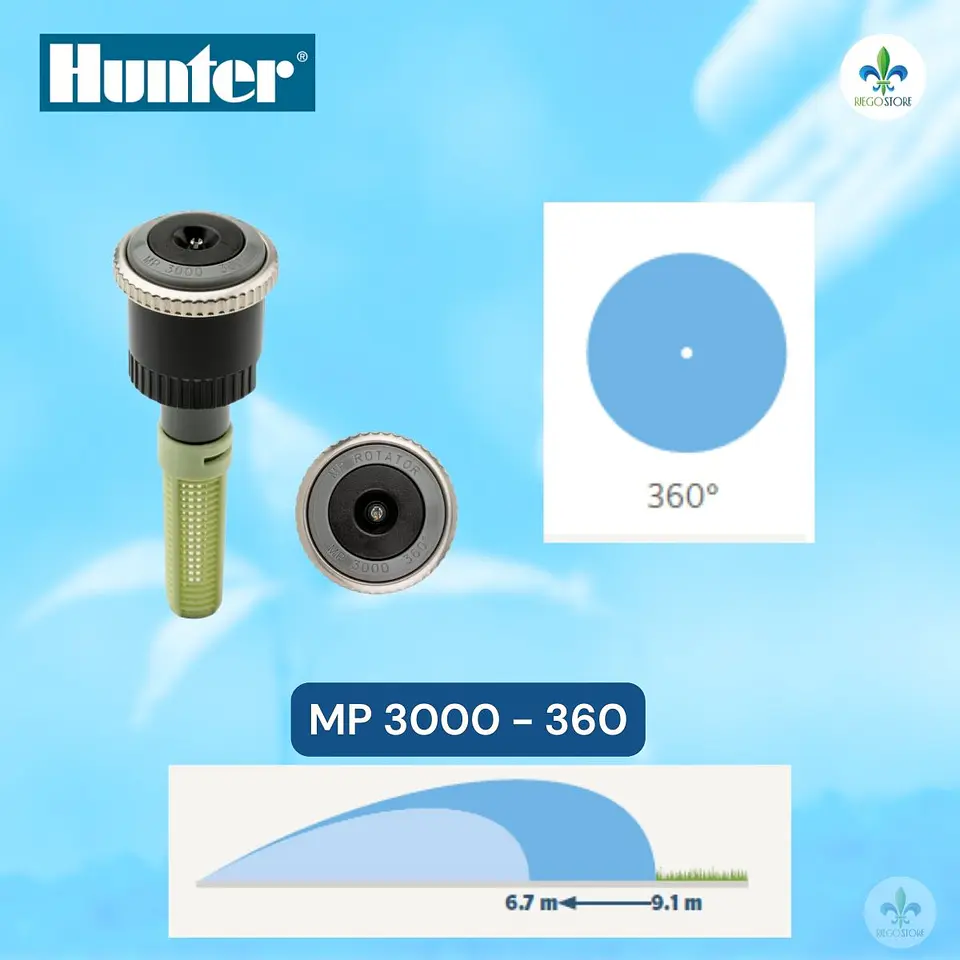 Cuerpo PopUp Pro Spray Ultra 04 con MP 3000-360 - Hunter 4