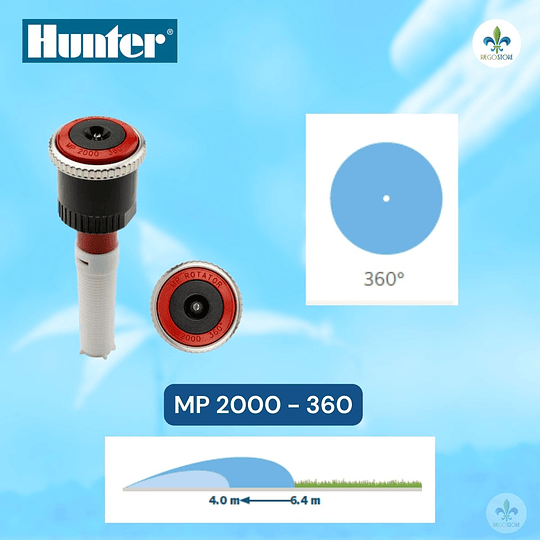 Cuerpo PopUp Pro Spray Ultra 02 con MP 2000-360 - Hunter