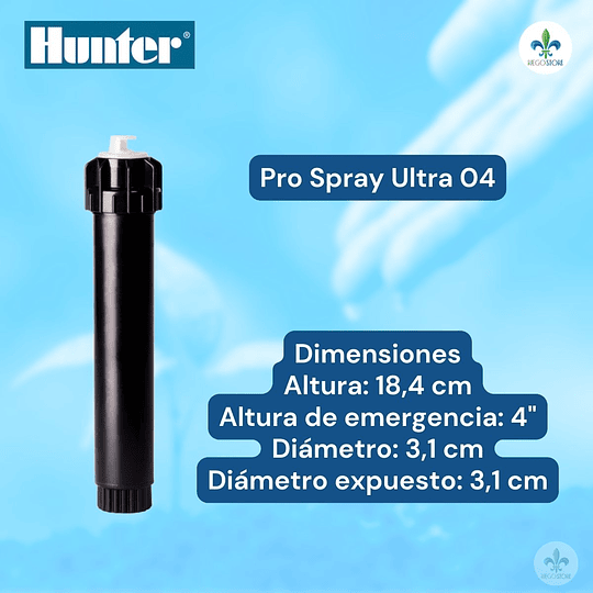 Cuerpo PopUp Pro Spray Ultra 02 con MP 3000-360 - Hunter