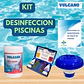 Kit Mantencion Piscina triple Cloro, Boya y Tester - Vulcano - Miniatura 1