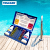 Kit Mantencion Piscina triple Cloro, Boya y Tester - Vulcano