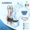 Bomba Drenaje Vortex Aguas Negra VXm 8/35 0.75 HP - Pedrollo