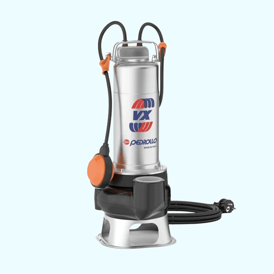 Bomba Drenaje Vortex Aguas Negra VXm 10/35 1.0 HP - Pedrollo