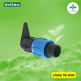 Conector Cinta de riego a Layflat