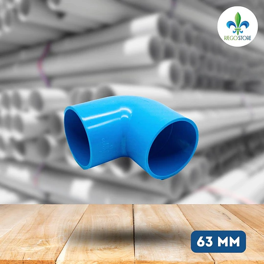 Codo PVC Hidraulico 90 grados Soldar PN 10
