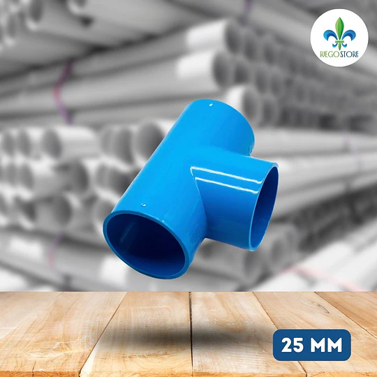 TEE PVC Hidraulico Soldar PN 10