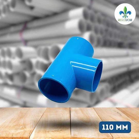 TEE PVC Hidraulico Soldar PN 10