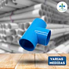 TEE PVC Hidraulico Soldar PN 10