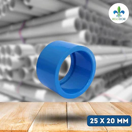 Buje corto reduccion PVC Hidraulico Soldar PN10