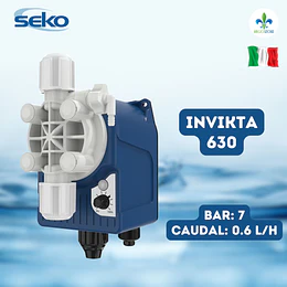Bomba Dosificadora INVIKTA 630 7 Bar - 0.6 l/h 220v - SEKO