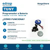 PROGRAMADOR TUNY A BATERIA 1 EST 9-12 VOLT DC CON VÁLVULA CRB - EDROP