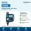 Programador para llave X301 3/4 1 estacion a pila
