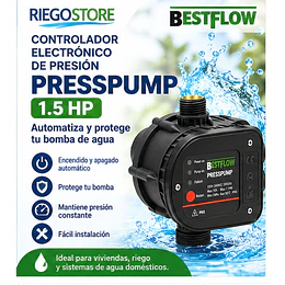 Controlador Electrónico de Presión PRESSPUMP 1.5 HP – Bestflow