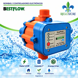 Controlador Electrónico de Presión AutoPump Go 1.5 HP 1" – Bestflow