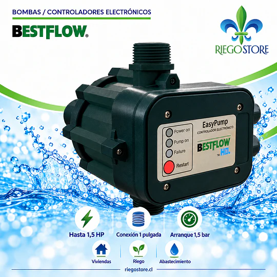 Controlador Elec. Presion EasyPump 1.5 HP - BestFlow
