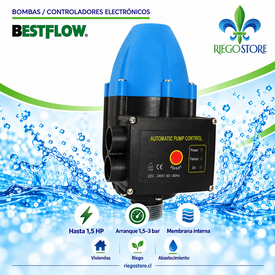 Controlador Elec. Presion DSK-2.3 Reg  - 1.5 HP - BestFlow 1