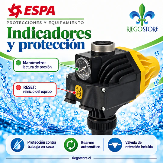 Controlador Elec. Presion Pressdrive 05 2 HP - ESPA