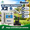 Kit Riego Automático Hunter X2 6 Estaciones