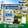 Kit Riego Automático Hunter X2 14 Estaciones