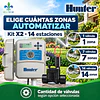 Kit Riego Automático Hunter X2 14 Estaciones