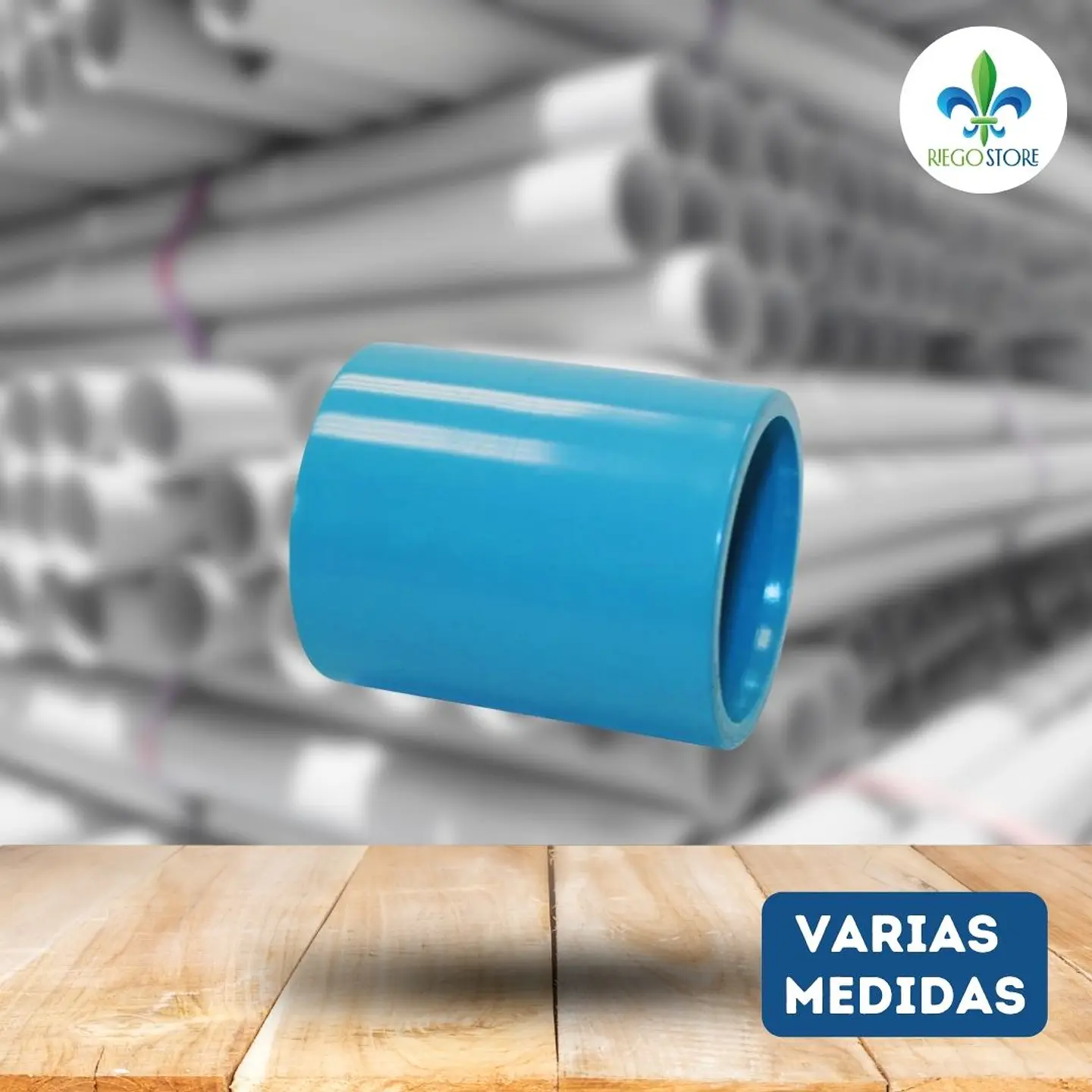 Copla PVC Hidraulico Soldar PN 10 1