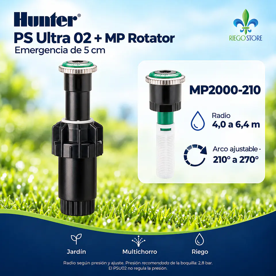 Cuerpo PopUp Pro Spray Ultra 02 con MP Rotator - Hunter 7