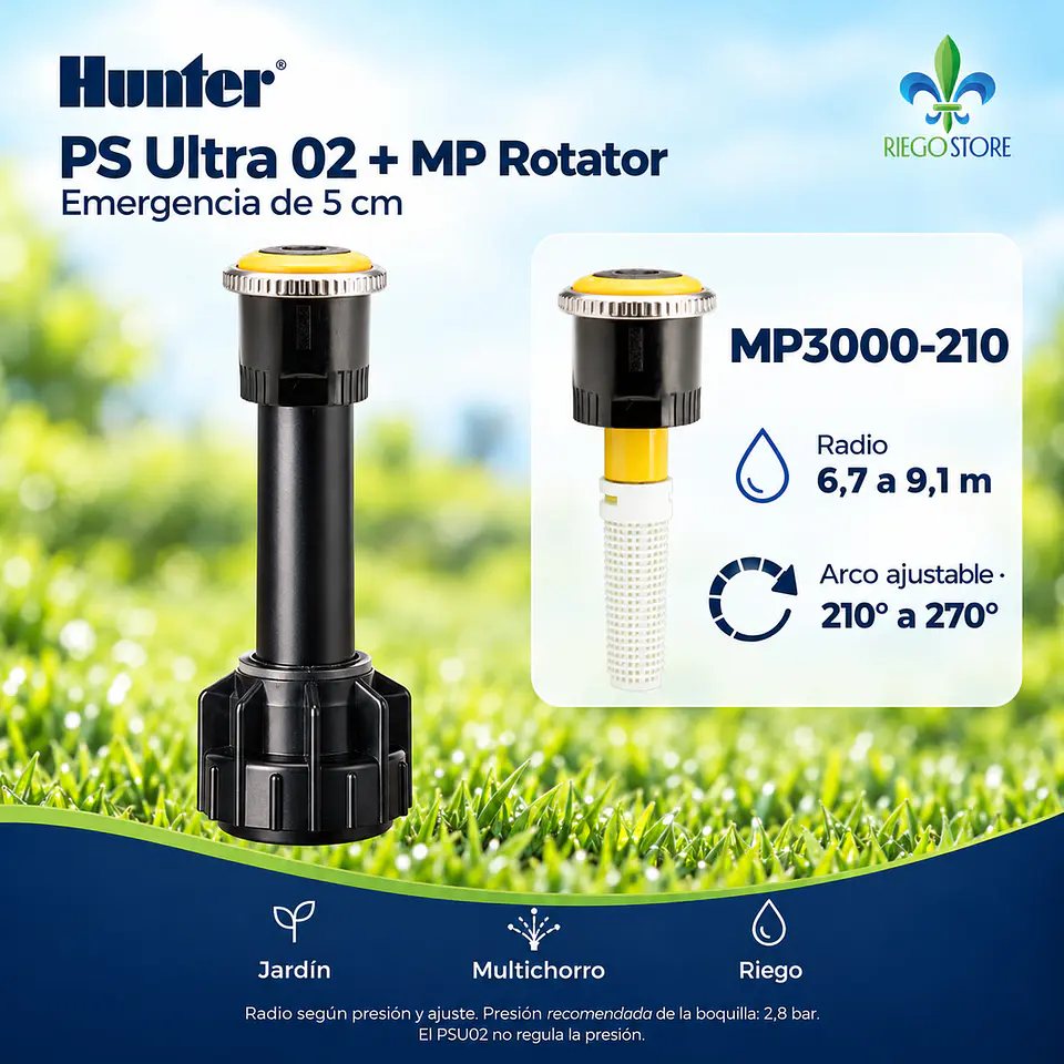 Cuerpo PopUp Pro Spray Ultra 02 con MP Rotator - Hunter 10