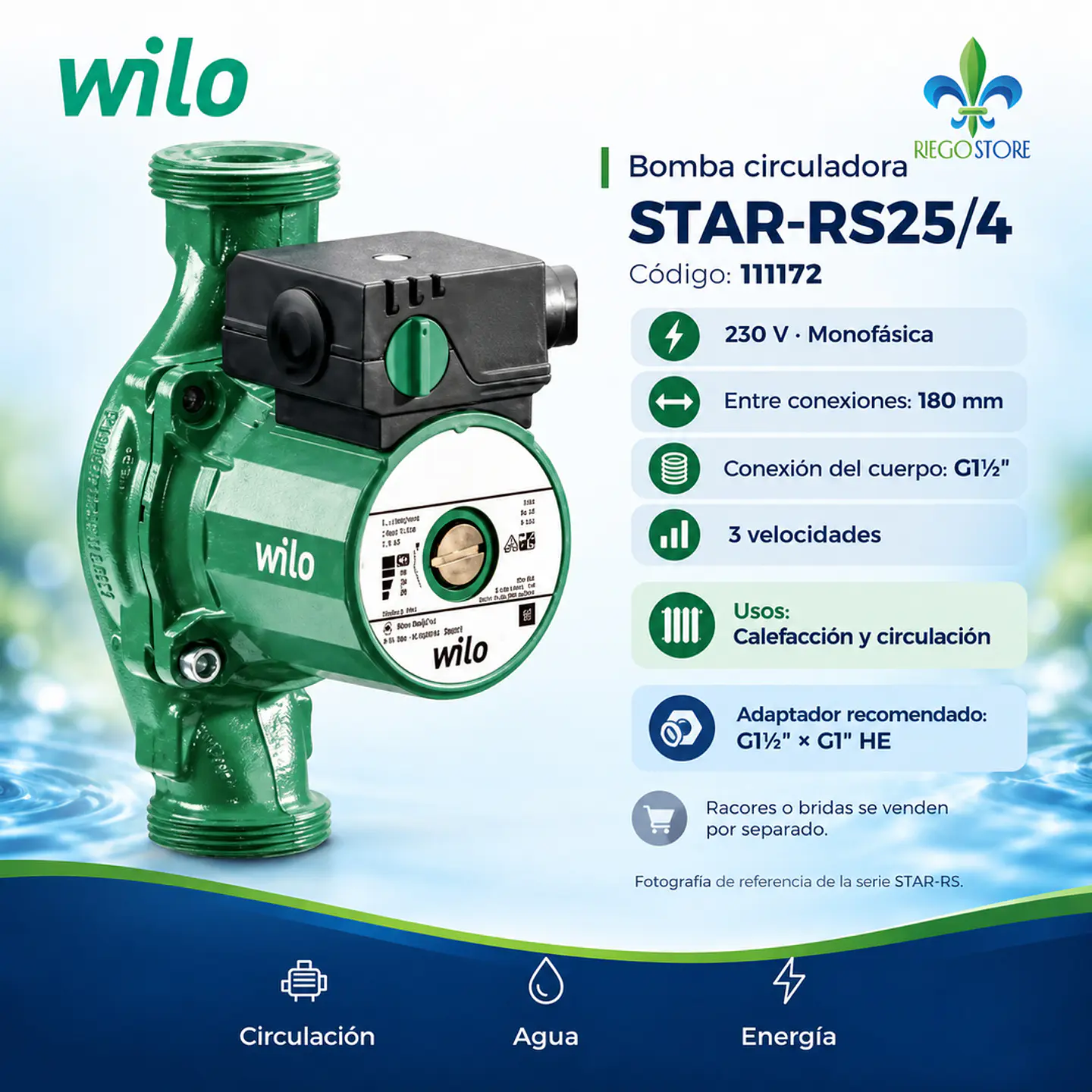 Bomba Circuladora STAR-RS25/4 1