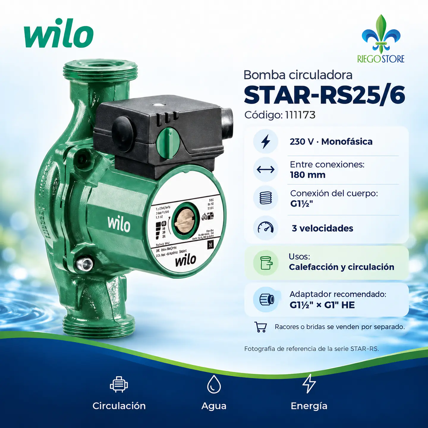 Bomba Circuladora STAR-RS25/6 1