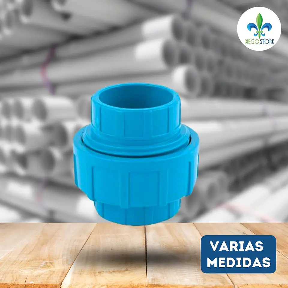 Unión Americana PVC Soldar PN10 1