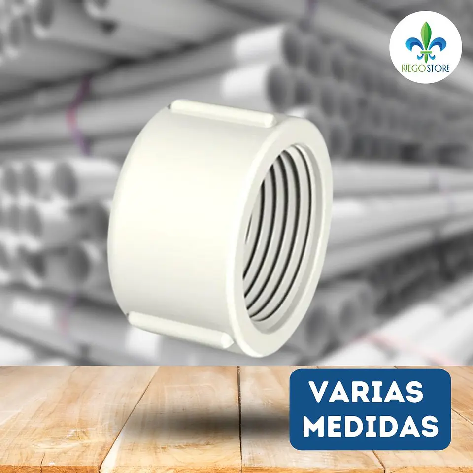 Tapa Gorro PVC HI PN10 1