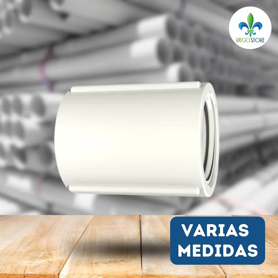 Copla Roscada PVC HI/HI PN10 1