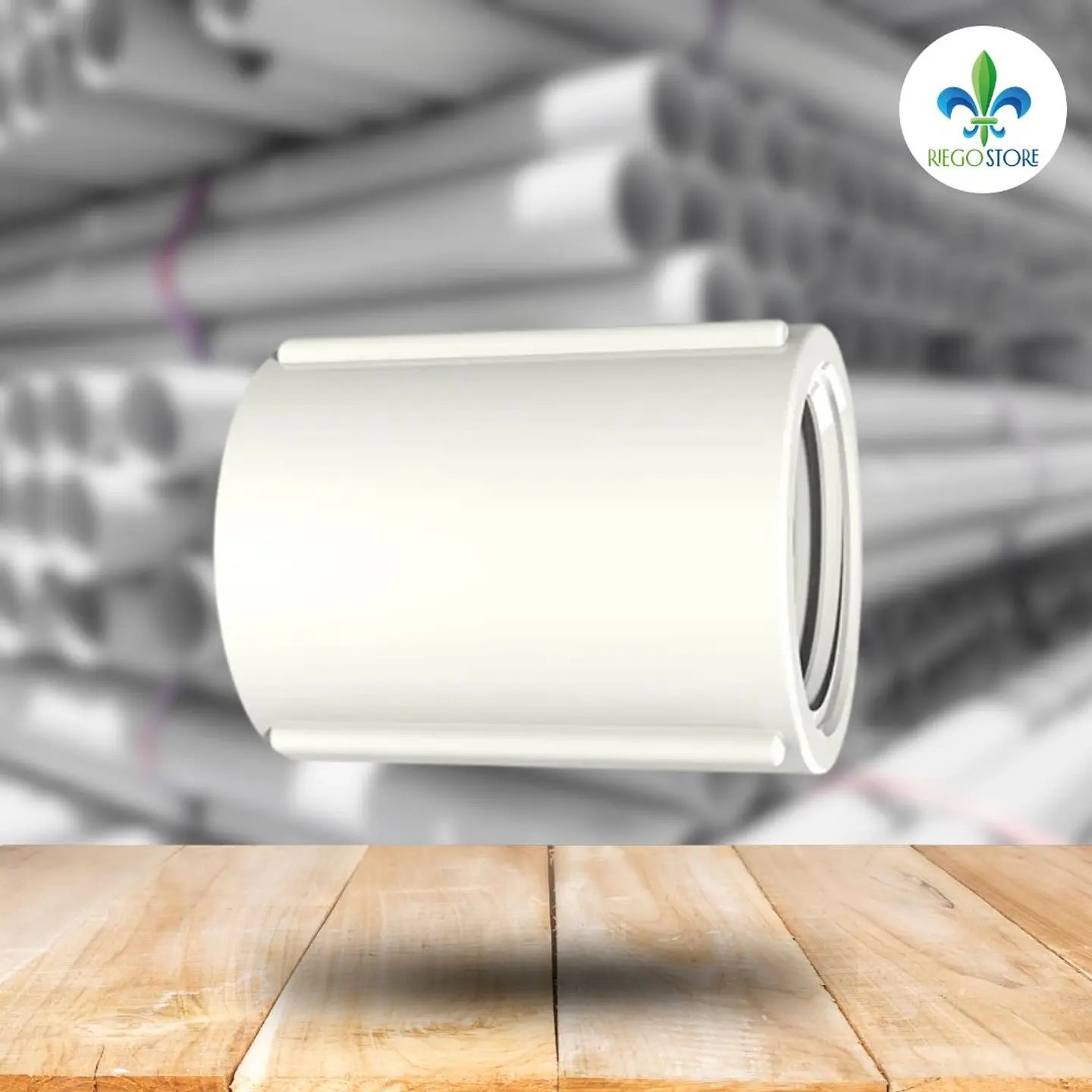 Copla Roscada PVC HI/HI PN10 2