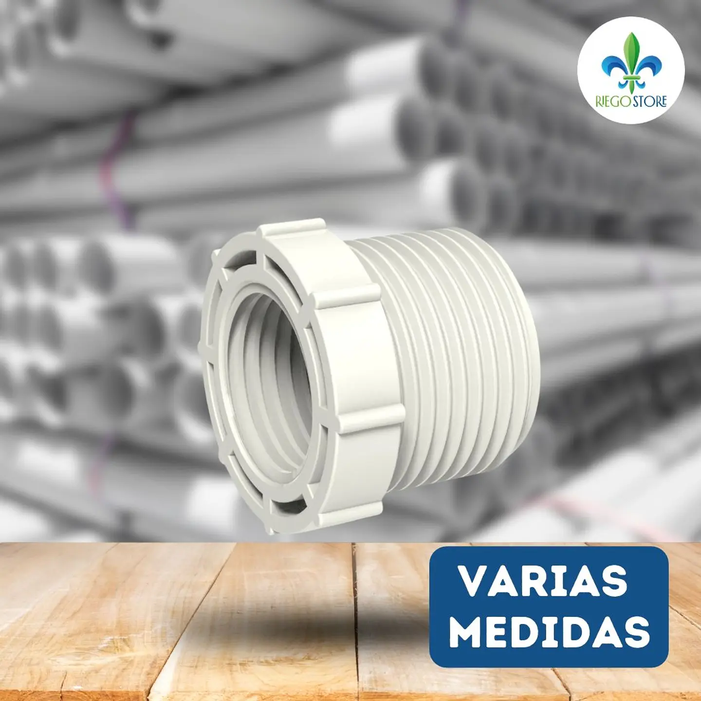 Buje Reducción PVC HE/HI PN10 1