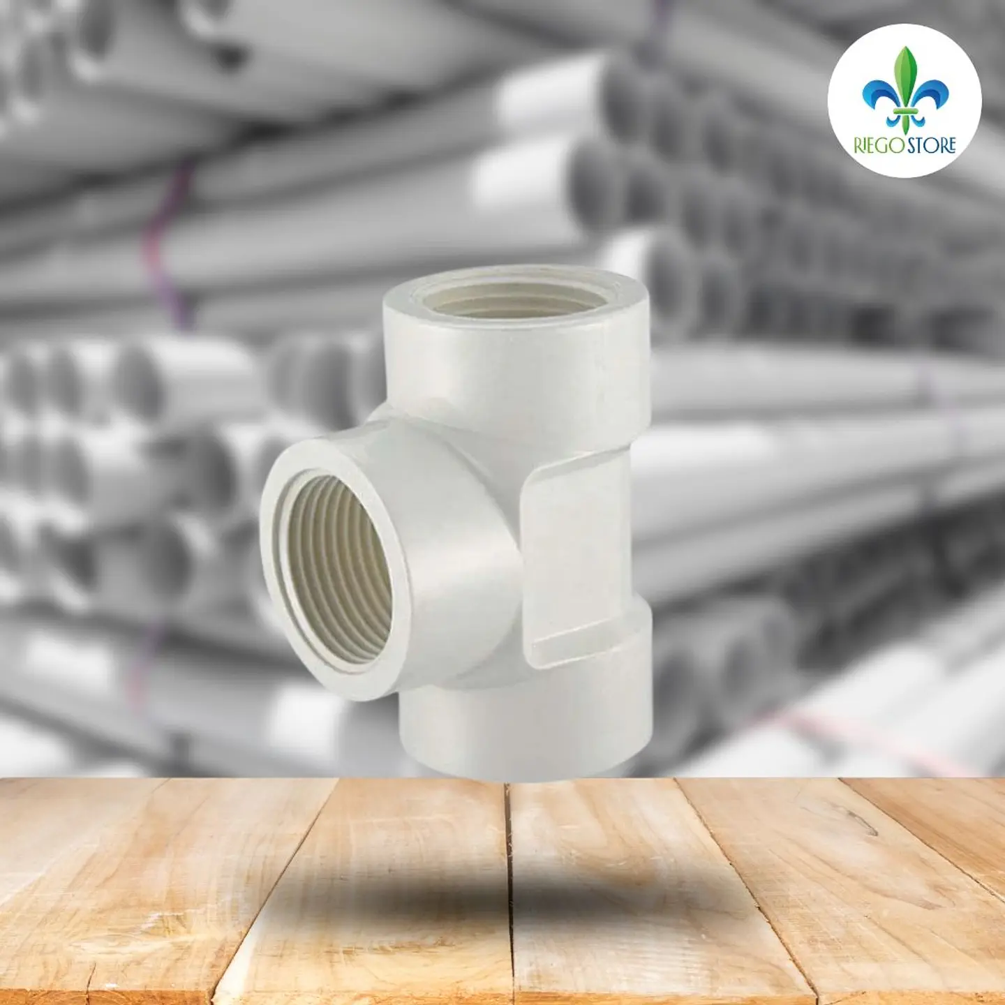 Tee Roscada PVC PN10 2