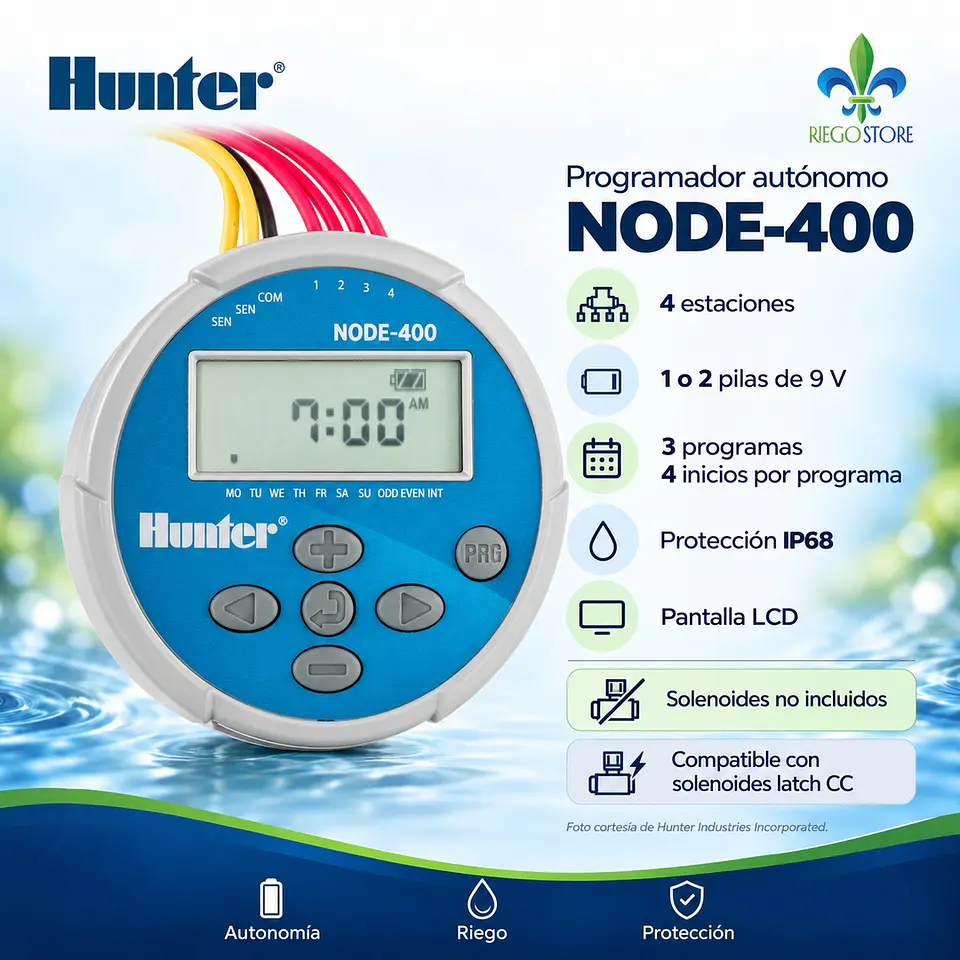 Programador Hunter NODE-400 4 Est. 5